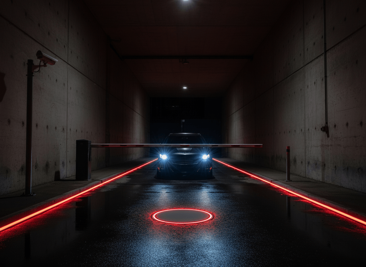 Poste de contrôle avec détecteur Onetech